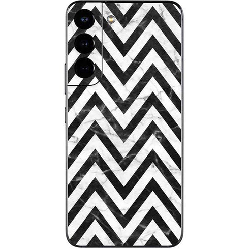 Chevron Marble Galaxy S22 Skin